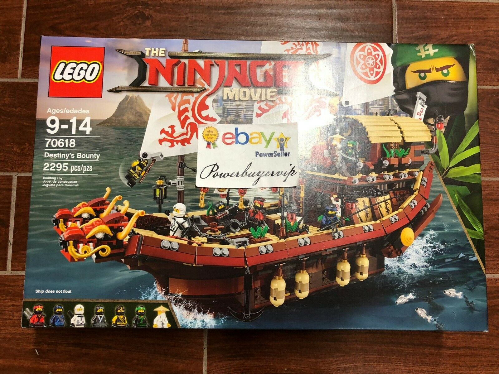 LEGO 70618 The LEGO Ninjago Movie Destiny's Bounty 2017 Building Toys - Click Image to Close